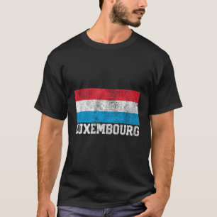 Luxembourg Flag National Pride Roots Country Famil T-Shirt