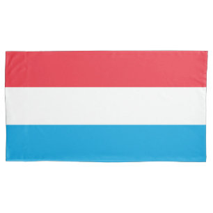 Luxembourg flag pillowcase