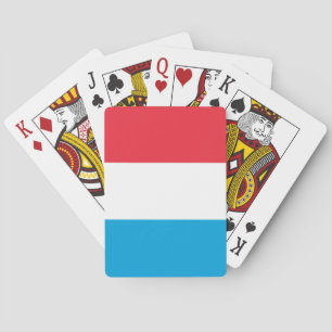 Luxembourg Flag Playing Cards