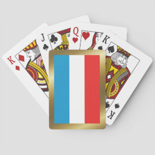 Luxembourg Flag Playing Cards