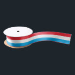 Luxembourg Flag ribbon, Luxembourg patriots /sport Satin Ribbon<br><div class="desc">Ribbon: Luxembourg Flag fashion ribbon & Luxembourg design - love my country,  birthdays,  celebrations,  patriots / sports fans</div>