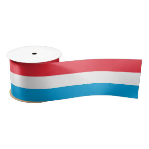 Luxembourg Flag Satin Ribbon