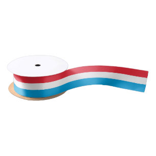 Luxembourg Flag Satin Ribbon