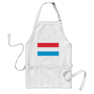 Luxembourg Flag Standard Apron
