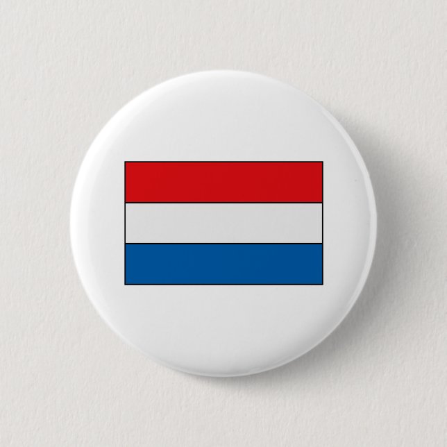 Luxembourg Flag T-shirts and Gifts 6 Cm Round Badge (Front)