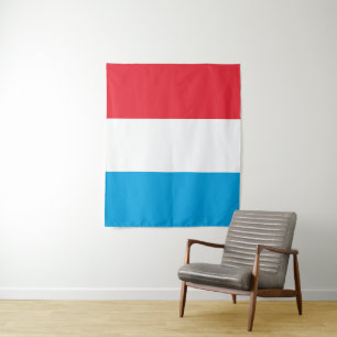 Luxembourg flag tapestry