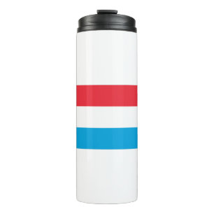 Luxembourg Flag Thermal Tumbler