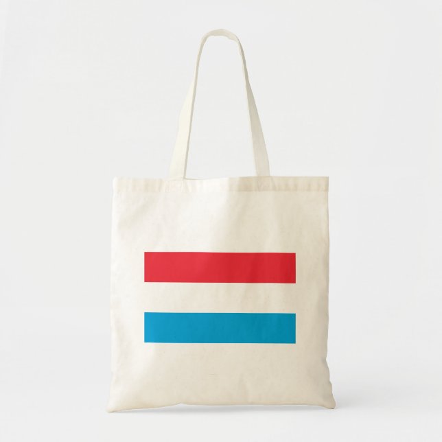 Luxembourg Flag Tote Bag (Front)