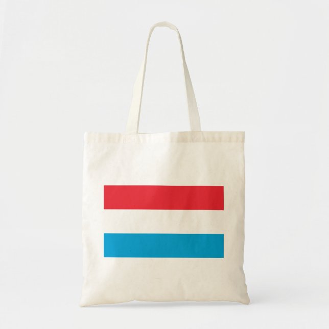 Luxembourg Flag Tote Bag (Front)