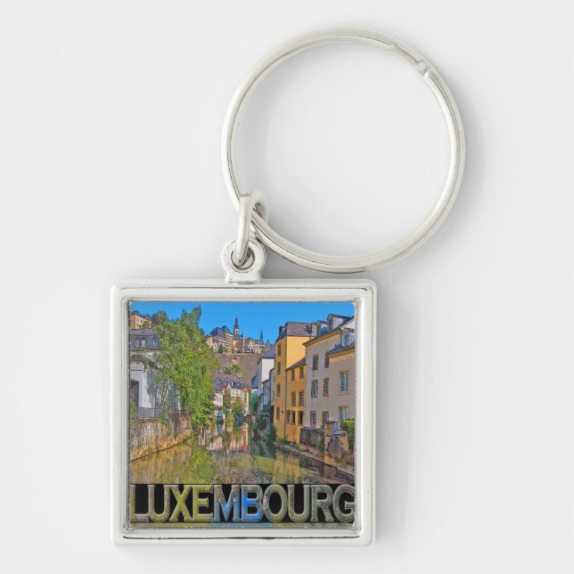 Luxembourg Key Ring (Front)