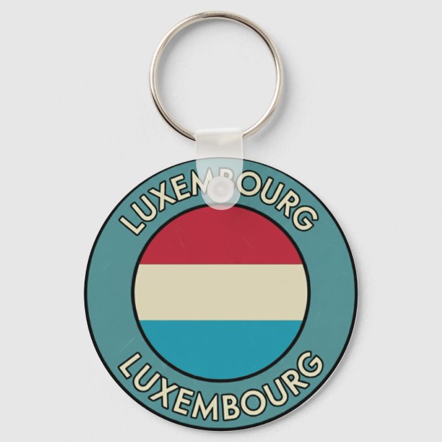 Luxembourg Key Ring (Front)