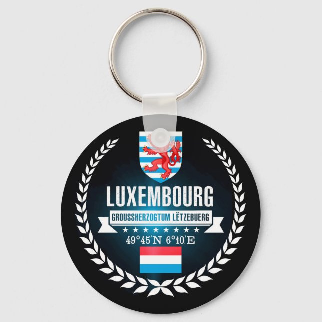 Luxembourg Key Ring (Front)