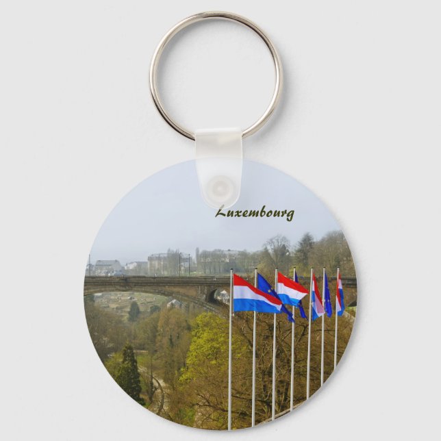 Luxembourg Key Ring (Front)