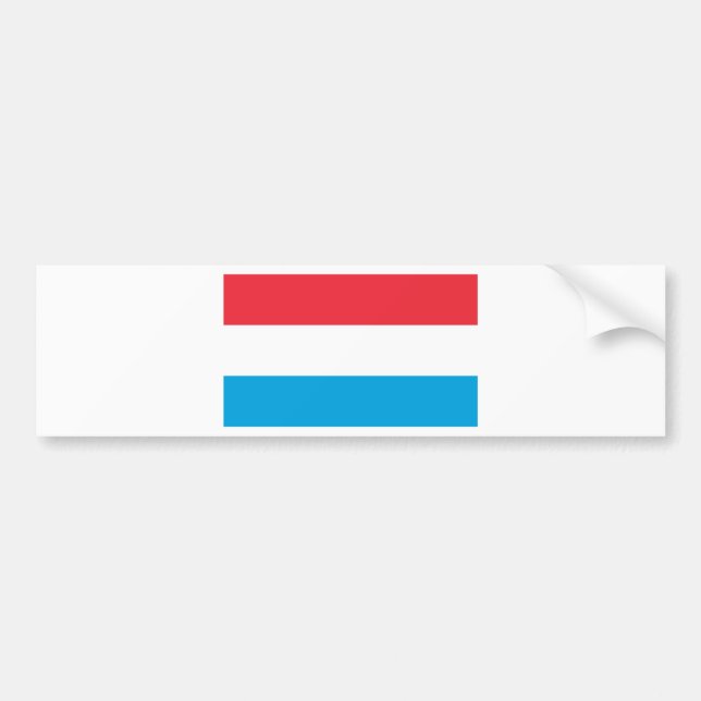 Luxembourg - Lëtzebuerg - Luxemburg Bumper Sticker (Front)