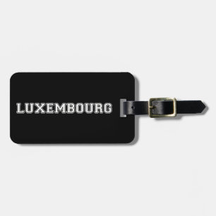 Luxembourg Luggage Tag