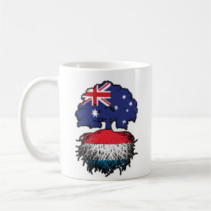 Luxembourg Luxembourgian Australian Australia Tree Coffee Mug