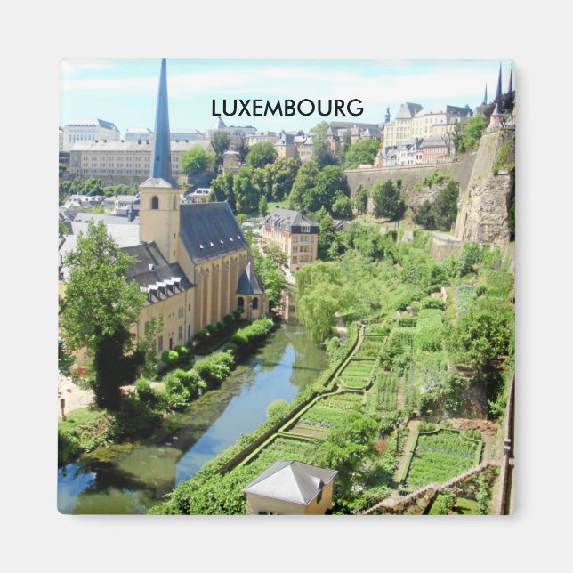 LUXEMBOURG MAGNET (Front)