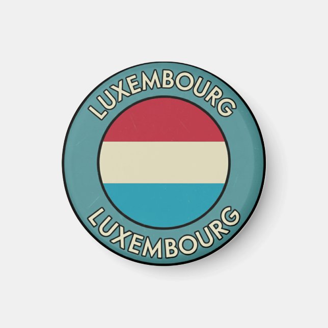 Luxembourg Magnet (Front)