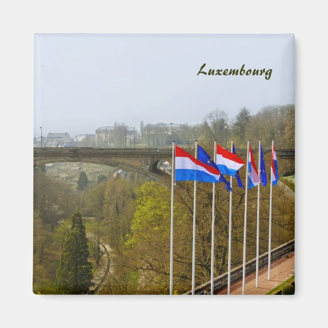 Luxembourg Magnet (Front)