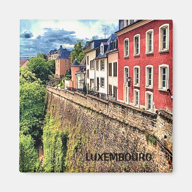 LUXEMBOURG MAGNET (Front)