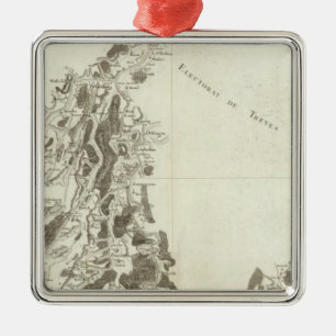 Luxembourg Metal Tree Decoration