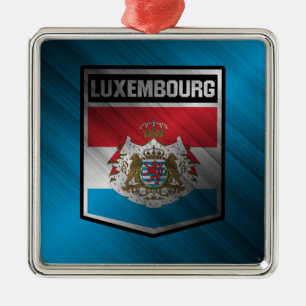 Luxembourg Metal Tree Decoration
