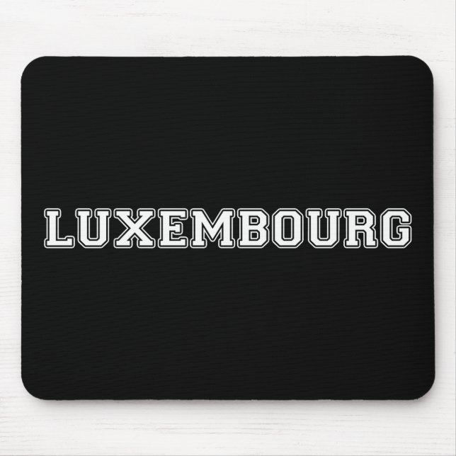 Luxembourg Mouse Mat (Front)