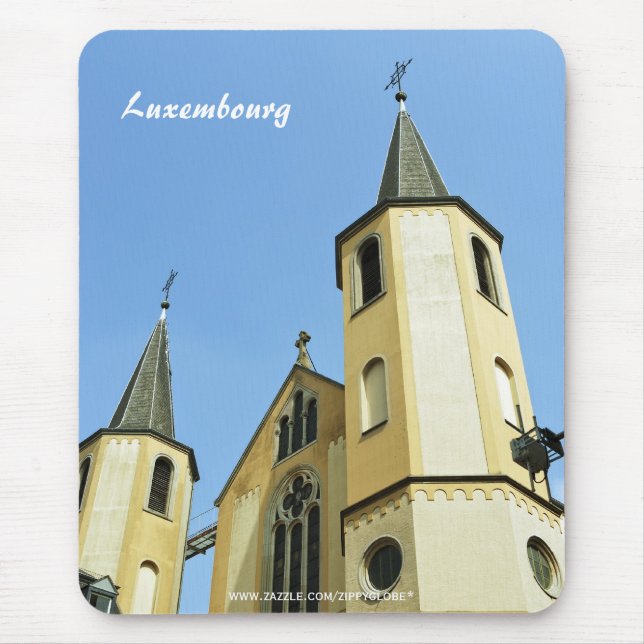 Luxembourg Mouse Mat (Front)