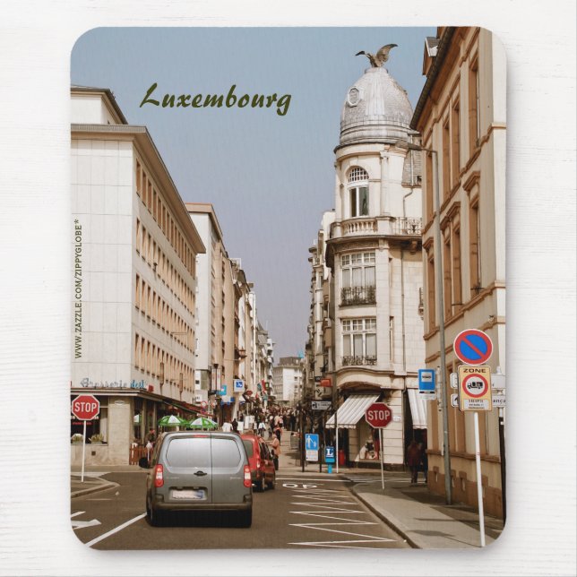 Luxembourg Mouse Mat (Front)