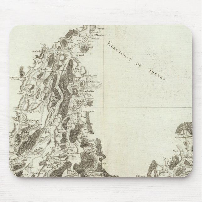 Luxembourg Mouse Mat (Front)
