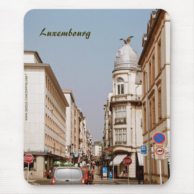 Luxembourg Mouse Mat (Front)
