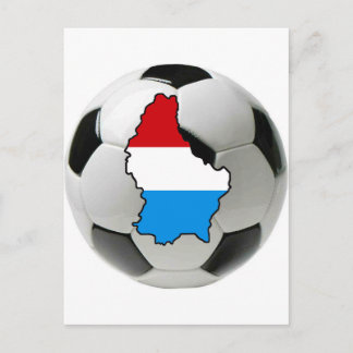 Luxembourg national team postcard