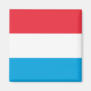 Luxembourg National World Flag Magnet