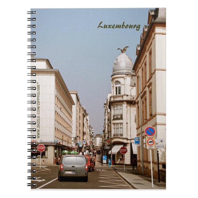 Luxembourg Notebook (Front)