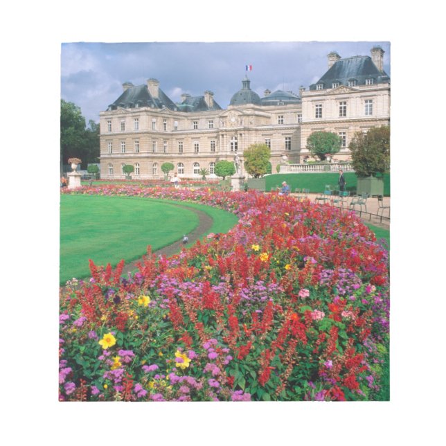 Luxembourg Palace in Paris, France. Notepad (Front)