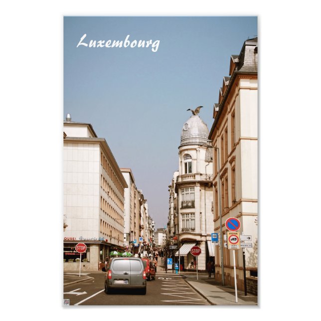 Luxembourg Photo Print (Front)