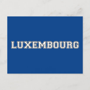 Luxembourg Postcard