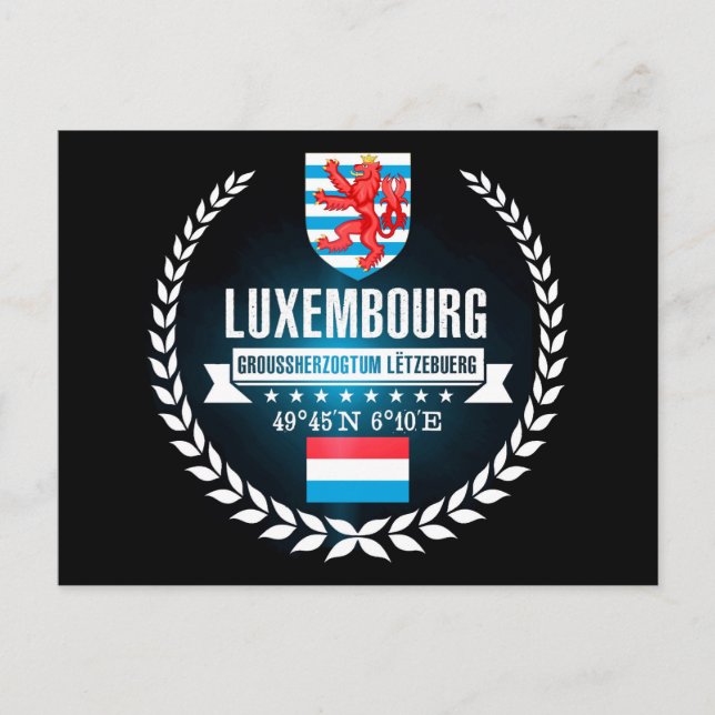 Luxembourg Postcard (Front)