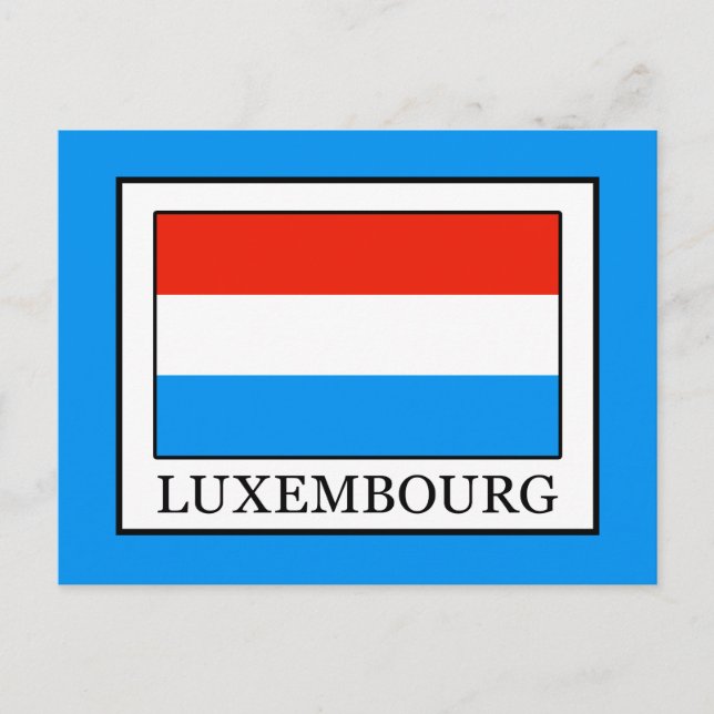 Luxembourg Postcard (Front)