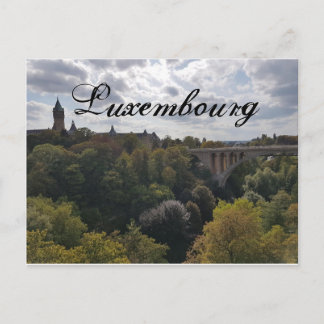 Luxembourg postcard