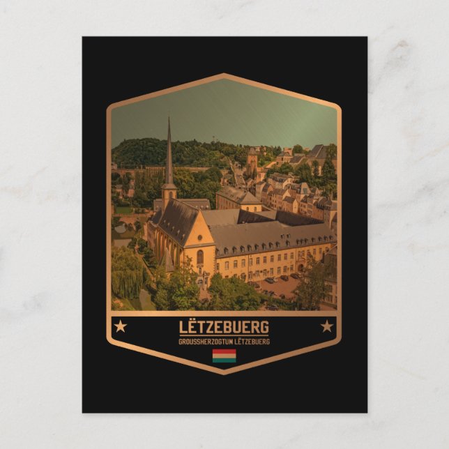 Luxembourg Postcard (Front)