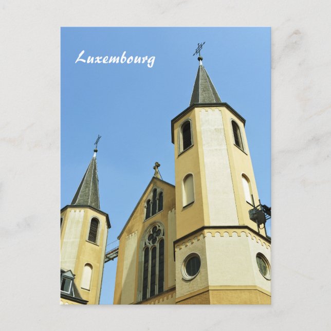 Luxembourg Postcard (Front)
