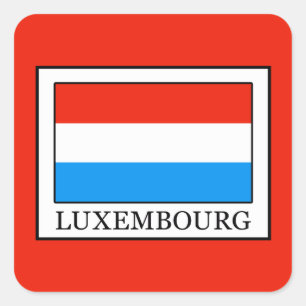 Luxembourg Square Sticker