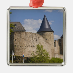 Luxembourg, Sure River Valley. Bourscheid, Metal Tree Decoration