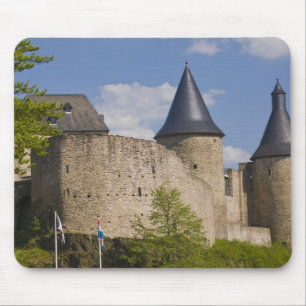 Luxembourg, Sure River Valley. Bourscheid, Mouse Mat