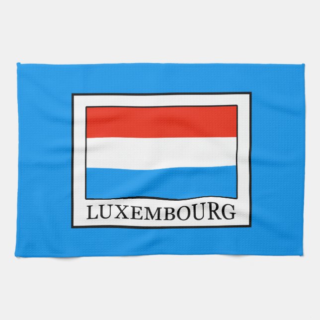 Luxembourg Tea Towel (Horizontal)