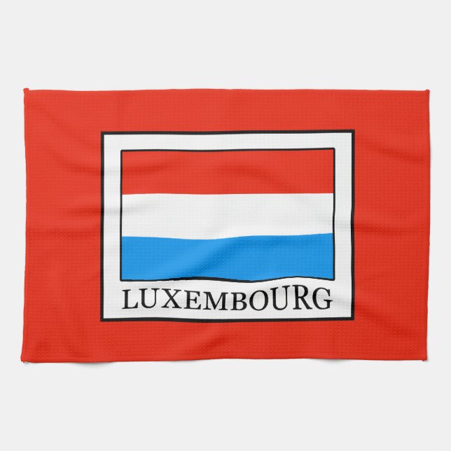 Luxembourg Tea Towel (Horizontal)