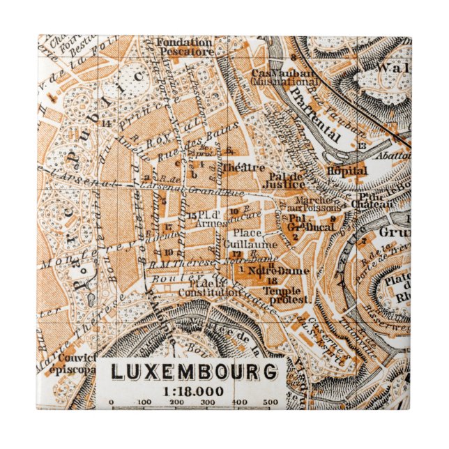 Luxembourg Tile (Front)