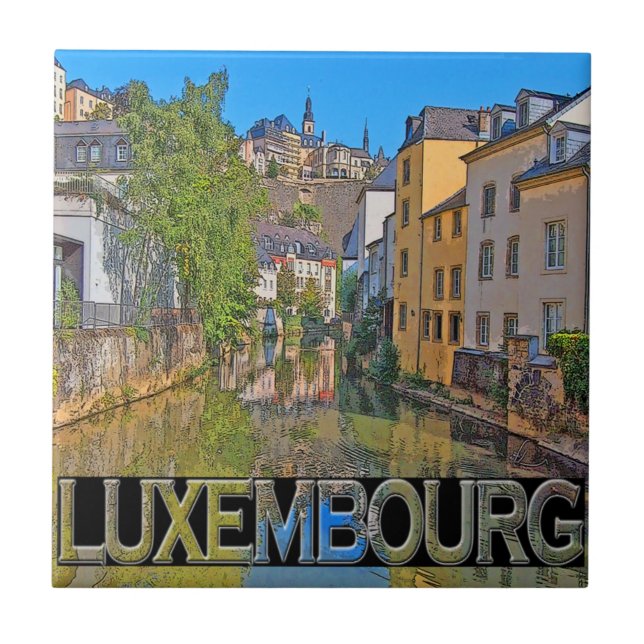 Luxembourg Tile (Front)