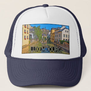 Luxembourg Trucker Hat